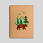 Brown bear notebook Brown bear notebook